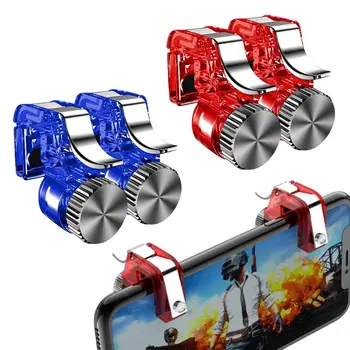 

2pcs R11 Mobile Gaming Trigger for PUBG Mobile Gamepad Fire Button Aim Key L1 R1