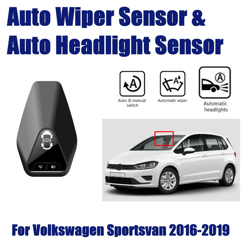 Автомобильный Автоматический датчик дождя и стеклоочистителя для Volkswagen VW Sportsvan