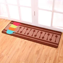 Креативный коврик для кухни, Противоскользящий коврик для ванной комнаты, нескользящий моющийся коврик для входной двери, коврик для прихожей