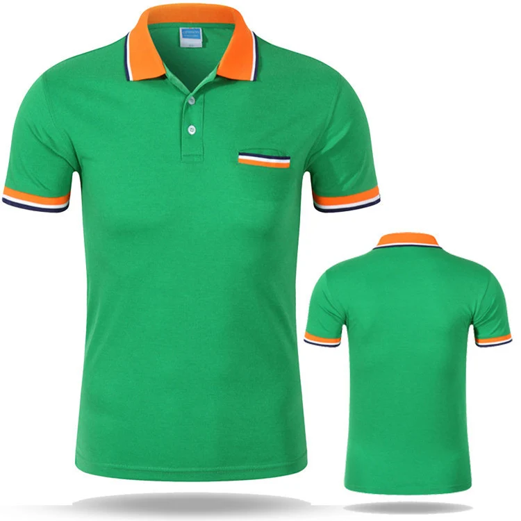 Брендовые новые женские рубашки поло мужские хлопковые рубашки с коротким рукавом брендовые Трикотажные мужские поло homme Большие размеры, S-3XL camisa Polo masculina - Цвет: Зеленый
