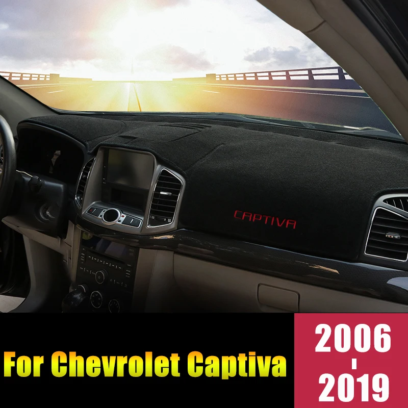 Автомобильный коврик для приборной панели Chevrolet Captiva C100 C140 2006-2017 2018 2019 | Автомобили