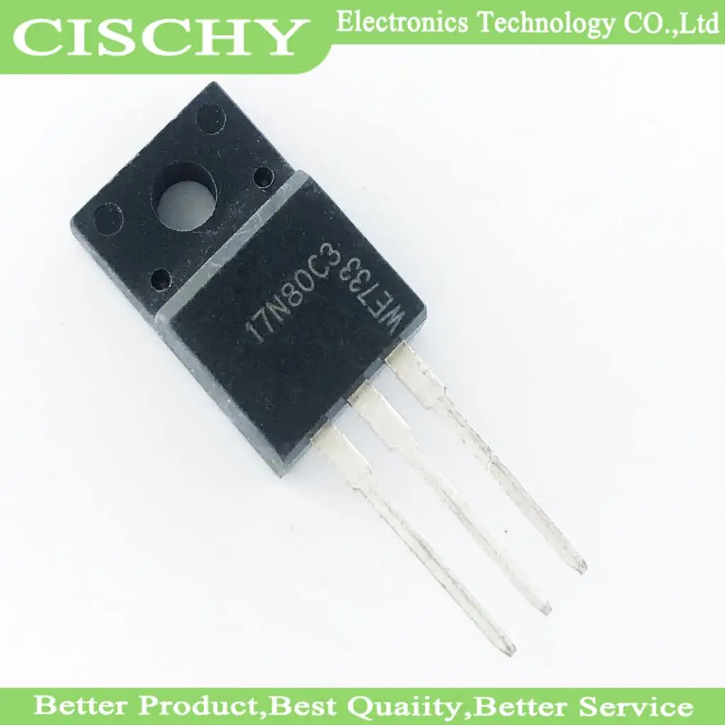 

5pcs/lot SPA17N80C3 17N80C3 17N80 TO-220F new original In Stock