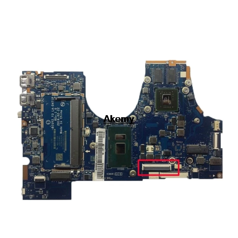 МБ 5B20M14177 для lenovo 710-14ISK Материнская плата ноутбука BYUY2_Y3 LA-D471P SR2ZU I5-7200U N16S-GTR-S-A2 DDR4 тестирование