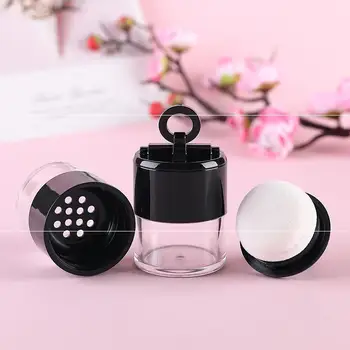 

Mushroom Head san fen he Empty Box Small Mini Portable Cute Air Cushion Powder Packing Box Finishing Powder Top Grade with Puff