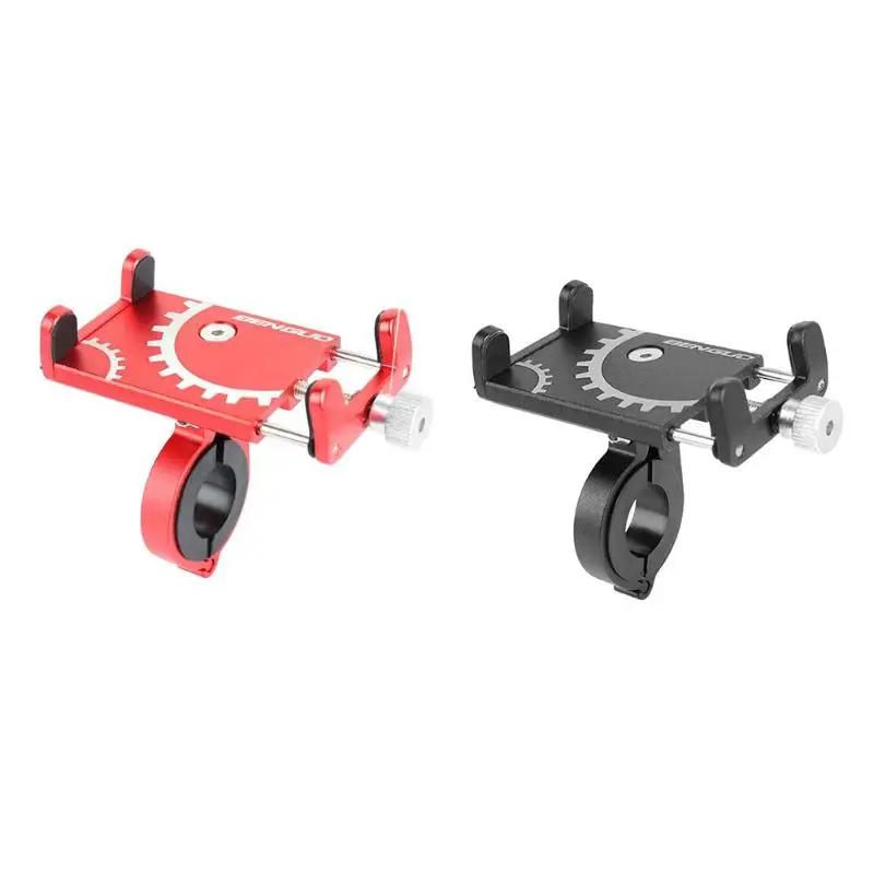 Aluminium Alloy Bicycle Mobile Phone Holder Bike Handlebar Clip Stand Mount