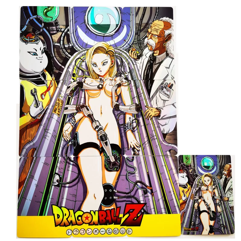Collectibles-Game Refraction Battle Anime Vegeta Saiyan Android 18-Be 10pcs/Set 9in1