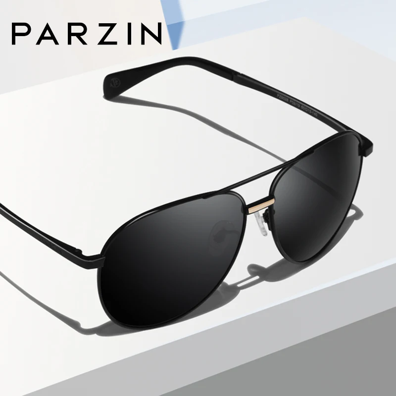 Мужские и женские солнцезащитные очки PARZIN Polarzied брендовые дизайнерские унисекс в