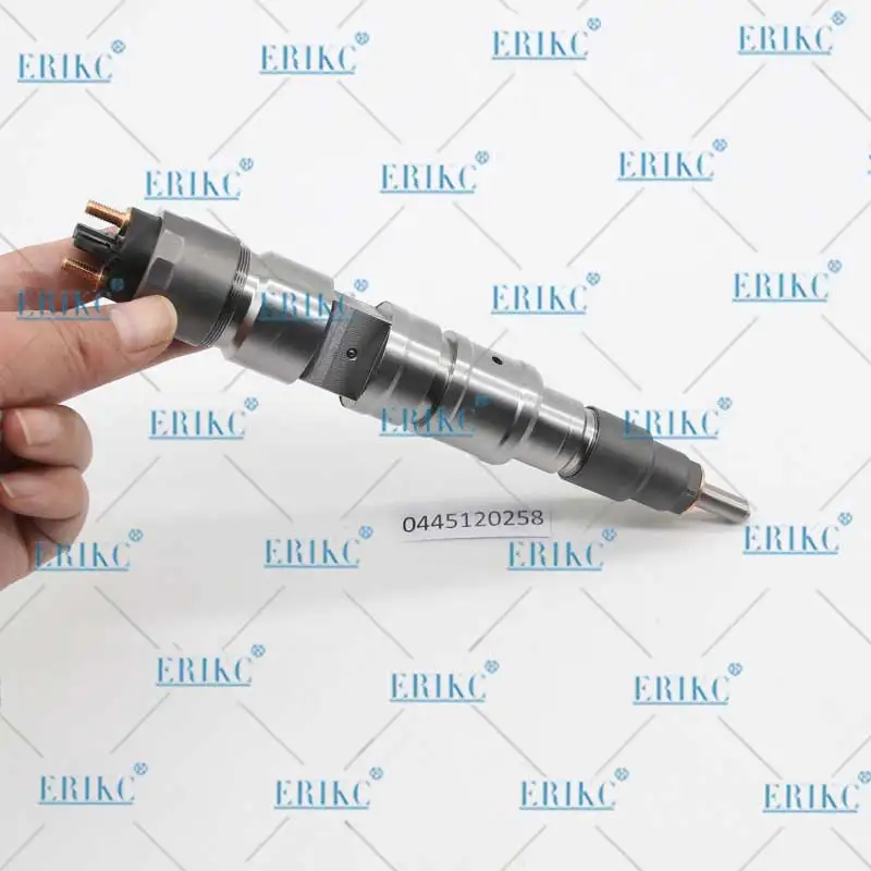 ERIKC 0445120258 Авто Топливный двигатель Форсунка в сборе 0 445 120 258 CR инжектор аксессуар 0445 120 258 для Bosch Doosan