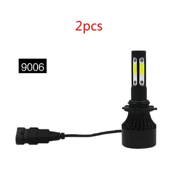 

4 Sides Super Bright 6000K H4 H7 H11 H13 9004 9005 9006 Car LED Headlight Bulbs