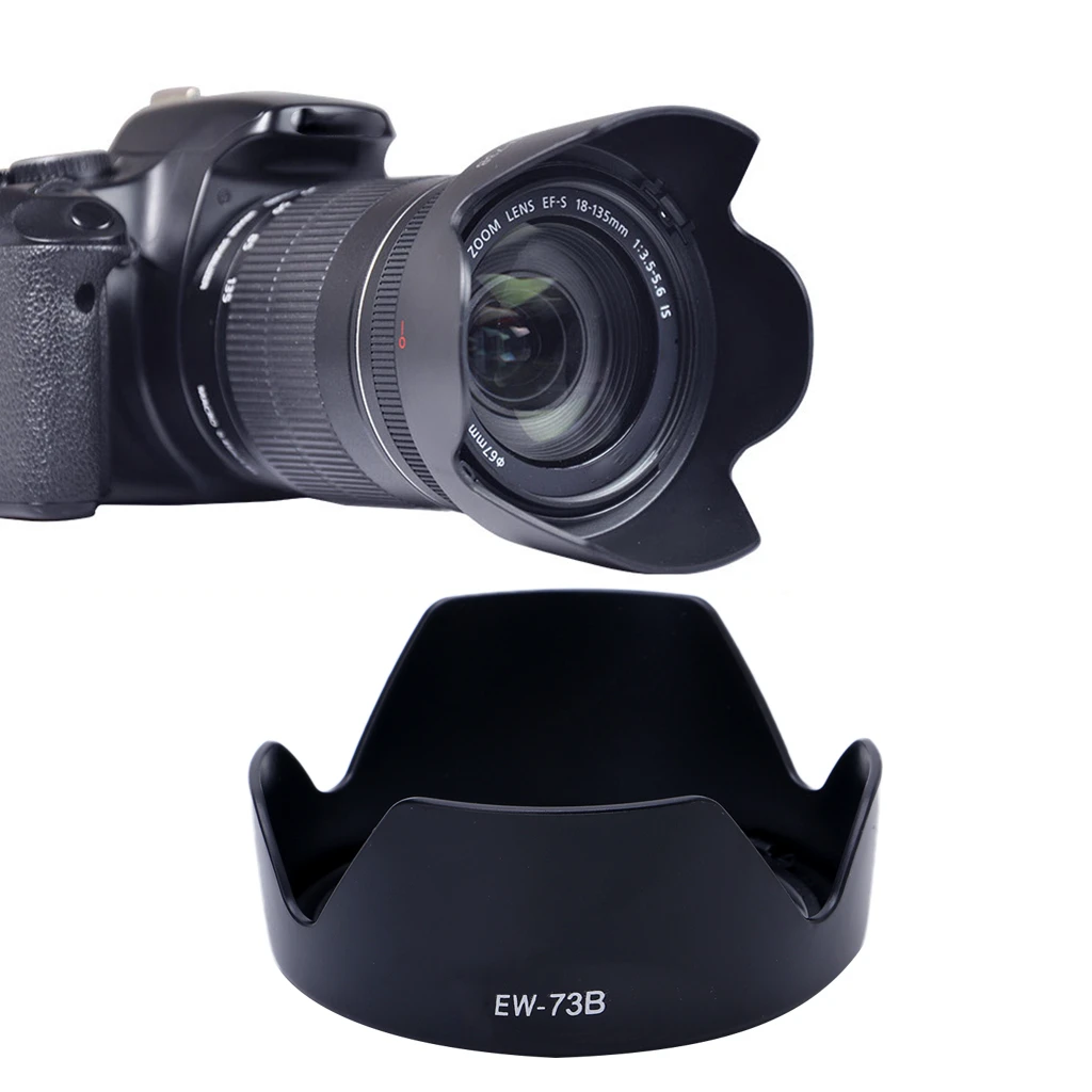 EW-73B бленда объектива камеры для Canon EF-S 18-135 мм F3.5-5.6 IS | Электроника