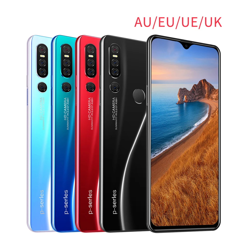 4G мобильный телефон 3 ГБ+ 32 Гб Смартфон Android OS 9,1 для унисекс 6,3 дюймов экран разблокирован smoдругой двойной карты и двойной режим ожидания