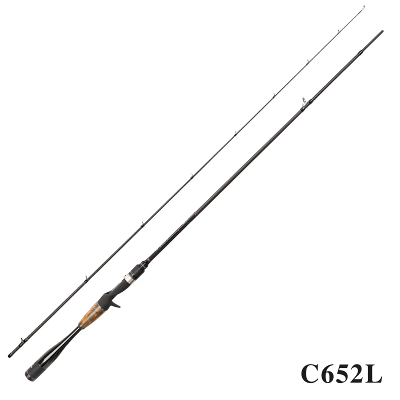 C652L TSURINOYA для рыбалки стержень AGILE 1,96 м 2,01 м х-упаковочная Сверхлегкий FUJI аксессуары ручка из углеродного волокна, спиннинг литейный стержень - Цвет: C652L