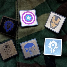 Титановая липучка персональная повязка армейская рука медаль значок липучка штамп значок сумка аксессуары