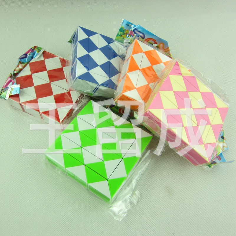 

36 Paragraph Flexible Devil Genuine Product Flexible Magic Feet Intelligence Abnormity Cube Toy Blue-Green Pink Orange 5-Color S