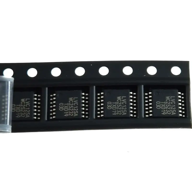 

74LVC125APW silk screen LVC125A TSSOP16 three-state output quad buffer