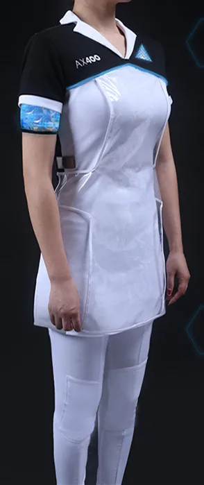 KARA Costume Детройт: стать человеком Коннор/Кара Косплей Костюм светодиодный Bionic Униформа Наборы наряды Хэллоуин подарок костюмы комикс s-xxxl - Цвет: KARA Costume