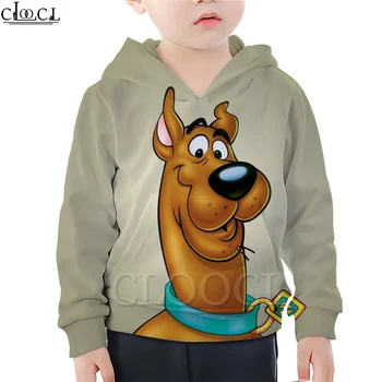 

CLOOCL Hoodies Sweatshirts Cartoon Anime Hound Scooby Doo 3D Print Kids Streetwear Fashion Hoodie Baby Boy Casual Top Coat