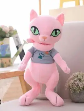 pink Bolafynia Детская плюшевая игрушка Сказочный Кот Четыре цвета детская мягкая игрушка на Рождество подарок на день рождения - Цвет: pink