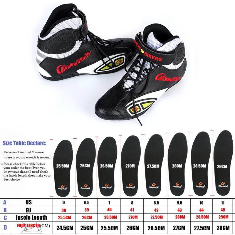 

Motorcycle Racing boots Riding Tribe Microfiber Leather Breathable Locomotive Shoes Street Moto Motorbike Summer Boot Waterproof