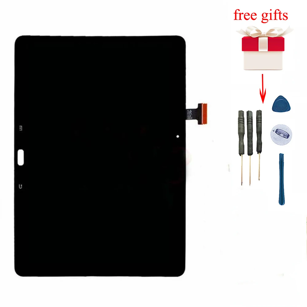 Для samsung Galaxy Tab Pro 10,1 T520 T525 SM-T520 SM-T525 ЖК полный дисплей панель+ сенсорный экран сенсор стекло дигитайзер сборка