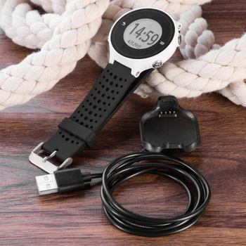 

1M USB Charging Charger Cable Sync Data Clip for Garmin Approach S6 S5 GPS Watch