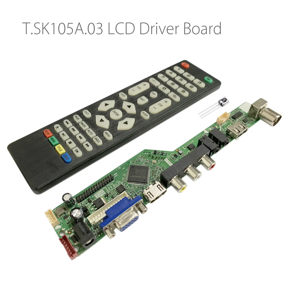 T.SK105A.03 T.SK106A.03 Универсальный ЖК дисплей светодиодный ТВ контроллер драйвер платы