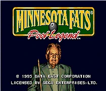 

Minnesota Fats Pool Legend 16 bit MD Game Card For Sega Mega Drive For Genesis