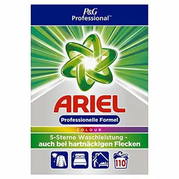 

Ariel Professional Vollwaschmittel Pulver Colorwaschmittel 7,15kg – 110 Waschladungen