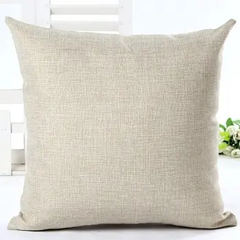 

New Vintage Printing Christmas Sofa Bed Home Cafe Decor Pillowcase Square Linen Throw Pillow Cover Invisible Zipper (45cmx45cm)