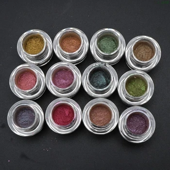 

12 Colors Cat Eye Magnetic Pearl Glitter Pigment Magic Rainbow Pigment Resin DIY
