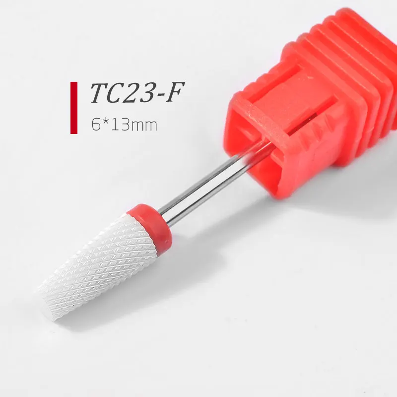 Milling Cutter For Manicure Ceramic Mill Manicure Machine Set Cutter For Pedicure Electric Nail Files Nail Drill Bit Accessories - Цвет: TC23