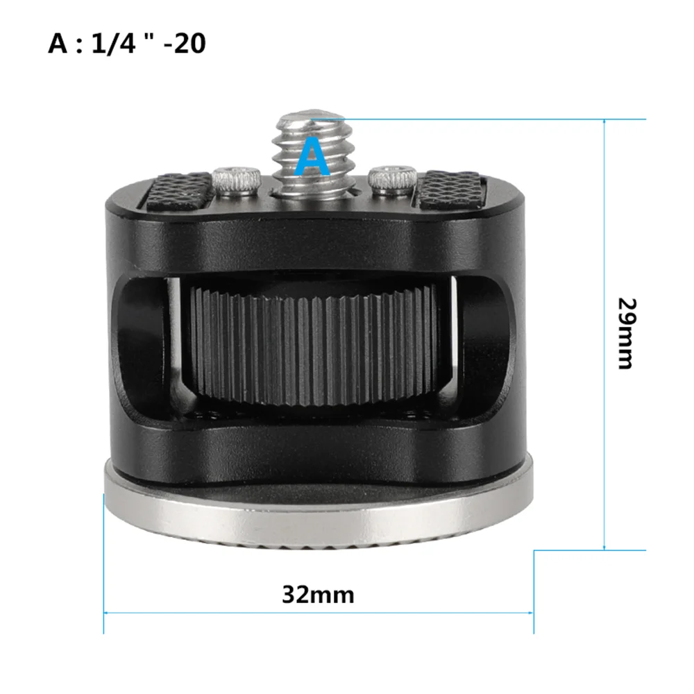 Montagem da Roseta de Camvate Arri com 20 Thumbscrew & m6 Rosca Fêmea para Smallhd 700 Monitores da Série Equipamento do Punho da Gaiola da Câmera - Image 4