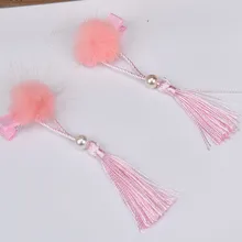 Античный стиль китайский стиль норки волос Fimbrilla заколки для малышей очаровательные детские китайские аксессуары одежды