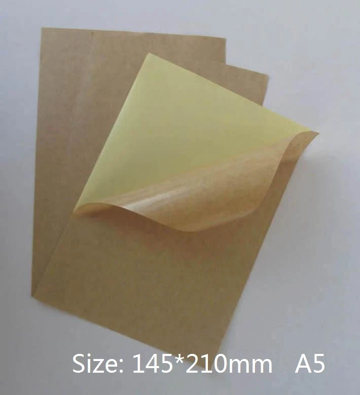photo paper sticky back