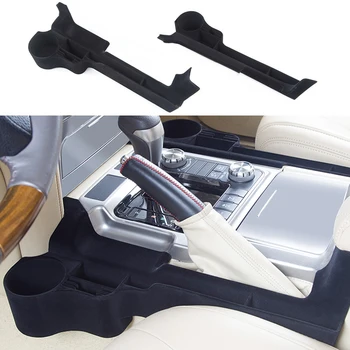 

beler 2PCS Car Seat Gap Crevice Storage Box Tray Container Fit for Toyota Land Cruiser LC200 2016 2017 2018 2019