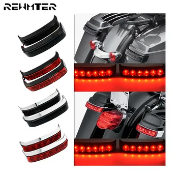 

Motorcycle LED Saddle Bag Turn Signal Lights Running Brake Tail Light Lamp For Harley Touring Road Electra Street Glide 2014-20