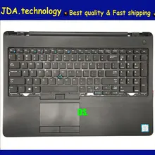 Wellendorff 95% Упор для рук topcase Для Dell Latitude E5570 M3510 US клавиатура верхняя крышка тачпад A151NA