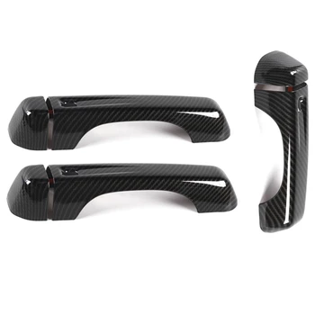 

Carbon Fiber Exterior Door Handle Cover Trim for Jeep Wrangler JL 2018-2019