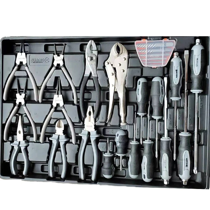 

25pcs insulated screwdriver and pliers tool holder