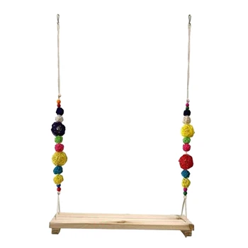 

47'' Large Chicken Swing Chicken Toy for Large Bird Parrot Hens Macaw Trainning