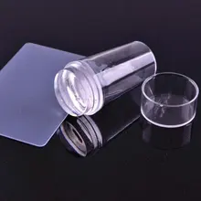 Профессиональный шаблон для штамповки ногтей прозрачные силиконовые штампы для ногтей+ скребок пластины инструменты для дизайна ногтей