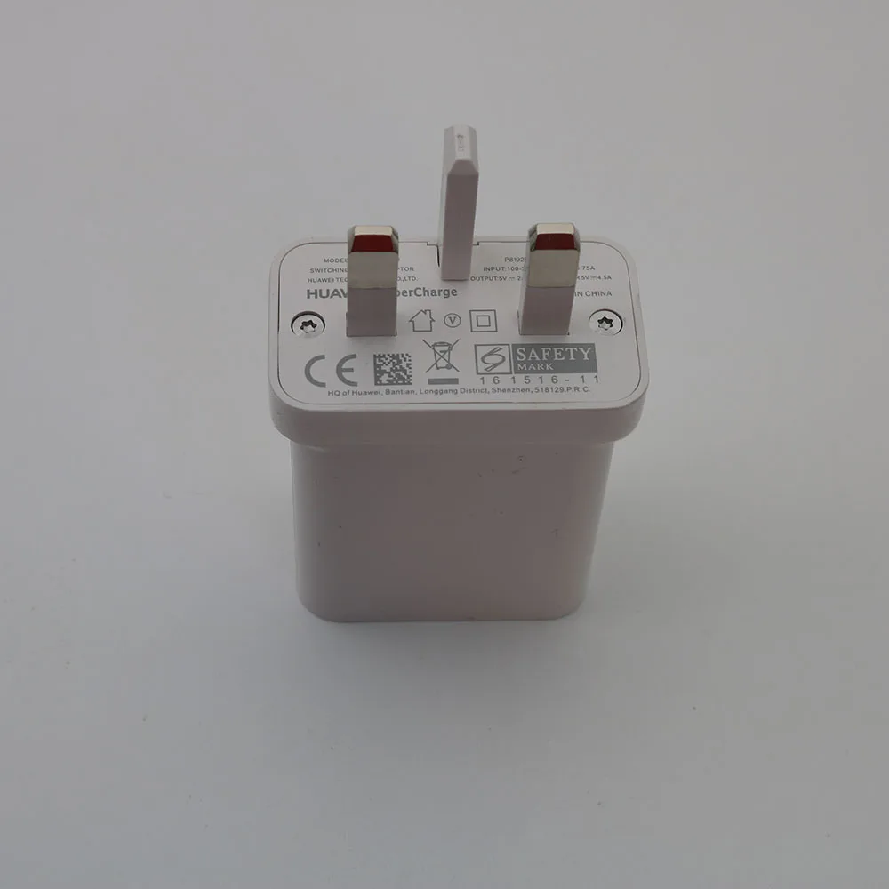 Оригинальное настенное зарядное устройство HUAWEI Supercharge, супер зарядное устройство, адаптер для P20 P10/Pro/MATE 9 10 20 Pro Honor10 V10 Note 10, быстрая зарядка