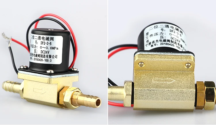 Gás, DF2-3-B, DC24V,AC36V, AC220V, 2-Way, para CO2 Gás, Arc Gás Welding Machine