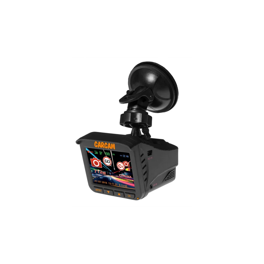 Автомобильный видеорегистратор с радар-детектором 5 в 1 CARCAM COMBO 5S 128GB