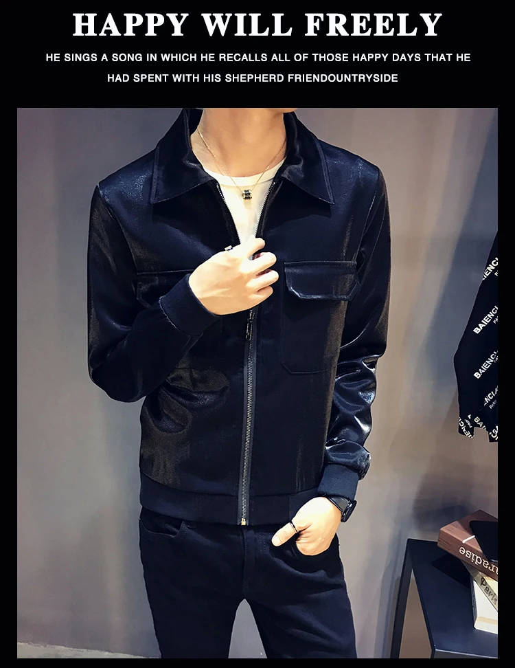 Sharp shinny мужские куртки и пальто jaqueta masculino королевский синий черный серый зеленый сценическая одежда для певицы Клубные вечерние куртки
