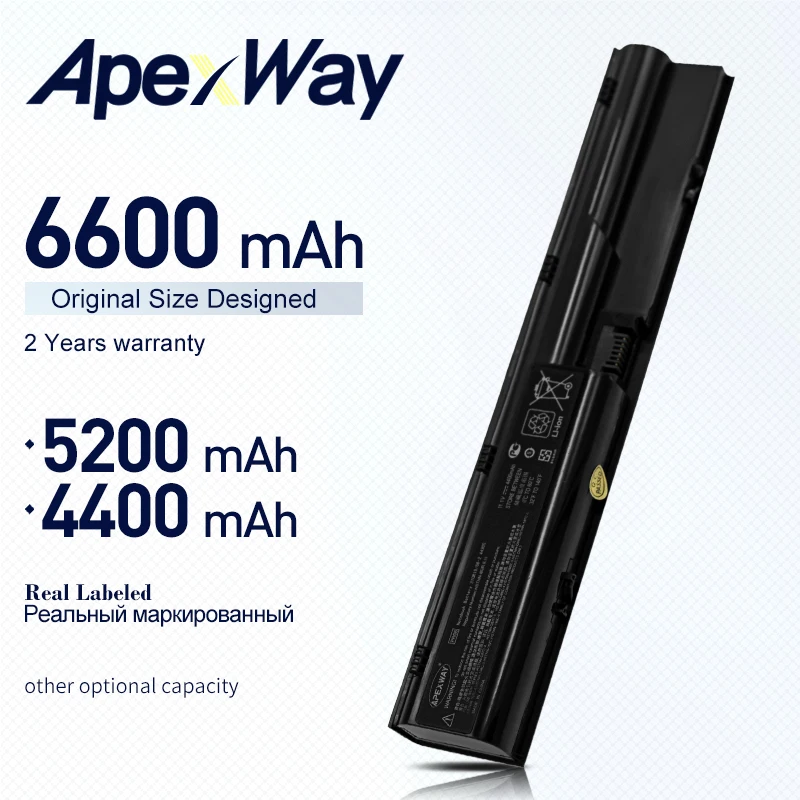 Аккумулятор ApexWay для HP 4530s 4535s 633733-151 633733-1A1 633733-321 633805-001 1 2 | Компьютеры и офис