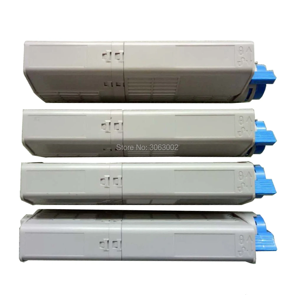 4-pack Toner Cartridges For Oki C532dn C542 C542dn Mc573dn Printer 46490605/6/7/8 Compatible - Toner Cartridges - AliExpress