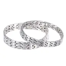 8 мм 12 мм широкий массивный Фигаро звено 316L нержавеющая сталь браслет цепочка для пар Винтажные Украшения для влюбленных подарок на день Святого Валентина