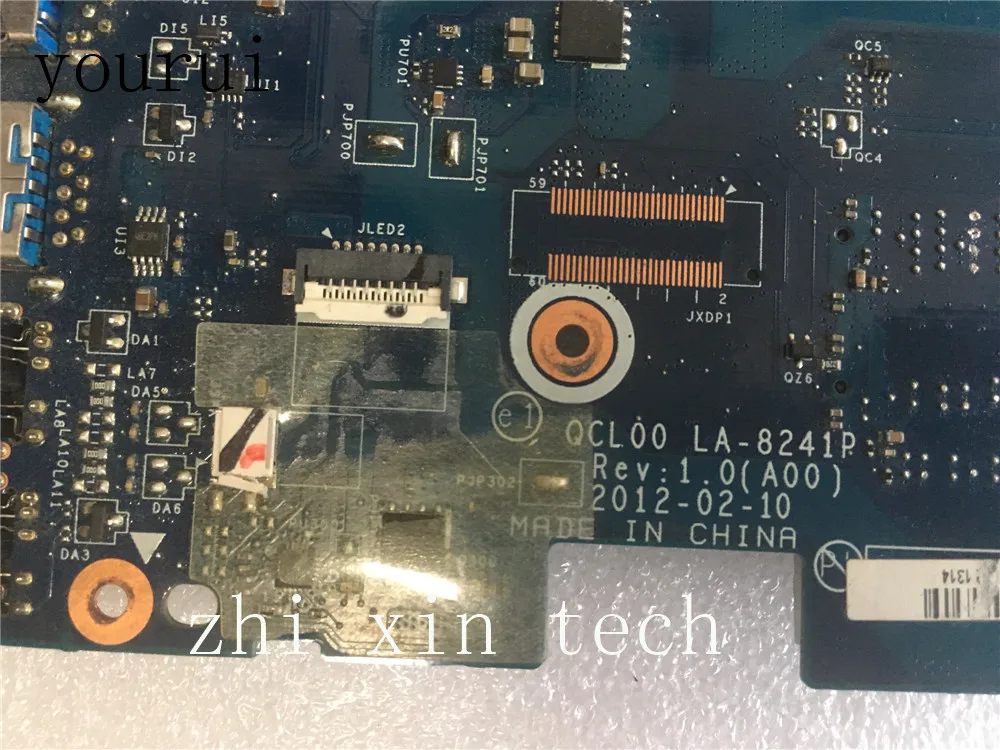 Yourui для Dell Inspiron 7520 Материнская плата ноутбука CN-04P57C 04P57C 4P57 CQCL00 LA-8241P DDR3 тест ОК