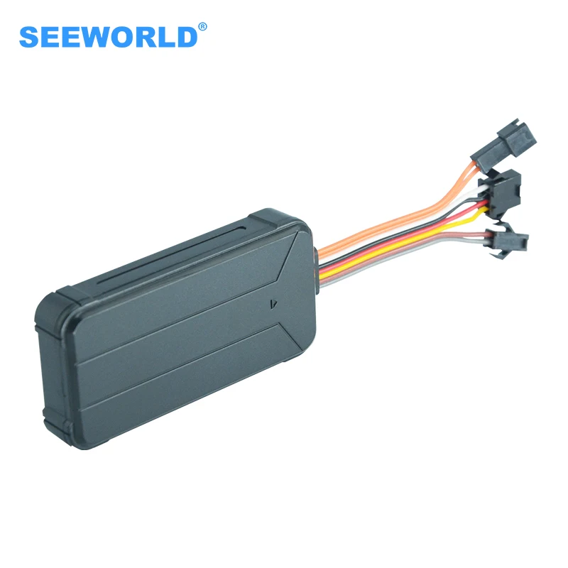 SEEWORLD S06A gps трекер для автомобиля Встроенный аккумулятор и антенный трекер в режиме реального времени SOS отслеживание вызовов - Цвет: Черный